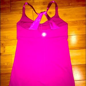 Beautiful magenta detailed tank